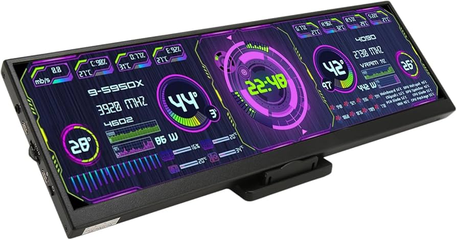 LED Monitor for Blockchain Dashboards